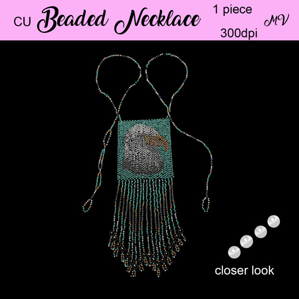 Beaded Necklace Bling - Click Image to Close